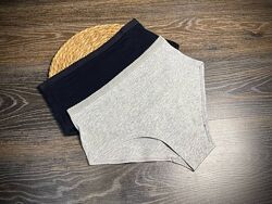 Арт. 1316 жіночі трусики котонові висока посадка 2шт від c&a.