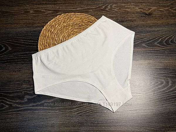 Арт.1321 жіночі трусики білі хіпстери котонові від c&a.