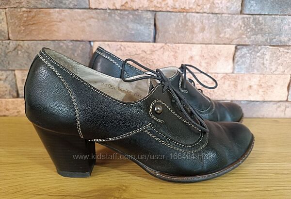 Ботильйони туфлі шкіра 38 розмір
