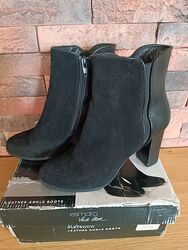 Черевики натуральна шкіра замша Esmara