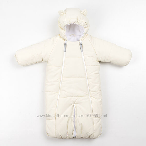 Дитячий зимовий комбінезон трансформер для новонароджених Discovery 56-74