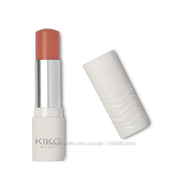 Оттеночный бальзам для губ с маслом ши Konscious Vegan lip balm Kiko Milano