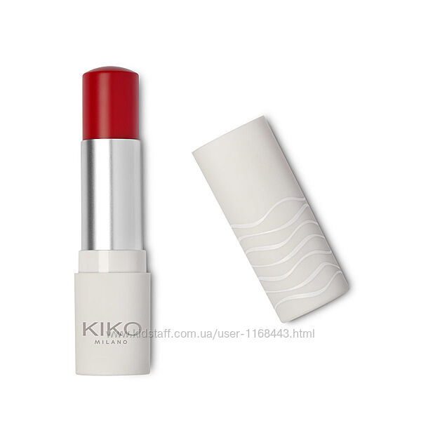 Оттеночный бальзам для губ с маслом ши Konscious Vegan lip balm Kiko Milano