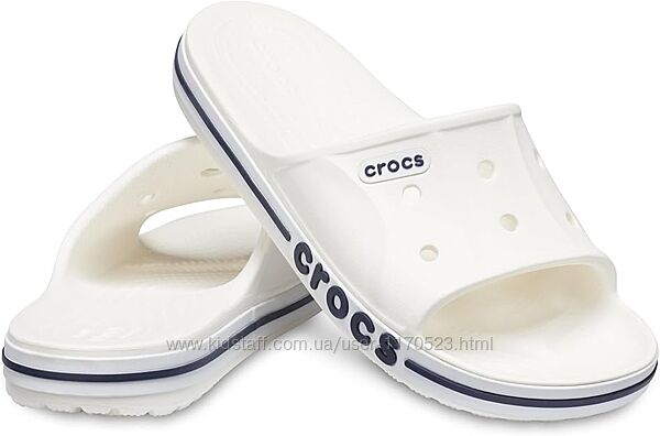 Оригінальні чоловічі шльопанці crocs Bayaband slide m8-m12