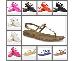 новинка оригинальные женские босоножки crocs Miami Sandal w5-w10