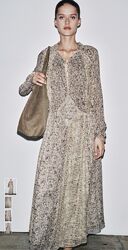 Zara Woman Premium Dress Зара Жіноча Довга Сукня Плаття Платье віскоза