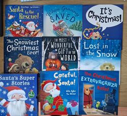 Santa&acutes Super Stories 8 Christmas Book Collection. дитячі різдвяні кни
