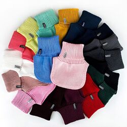 Тепла дитяча манішка на хлопчика для дівчинки для хлопчика шарф снуд маніжк