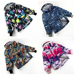 Дитяча зимова куртка для дівчинки хлопчика marakas тепла зимова курточка