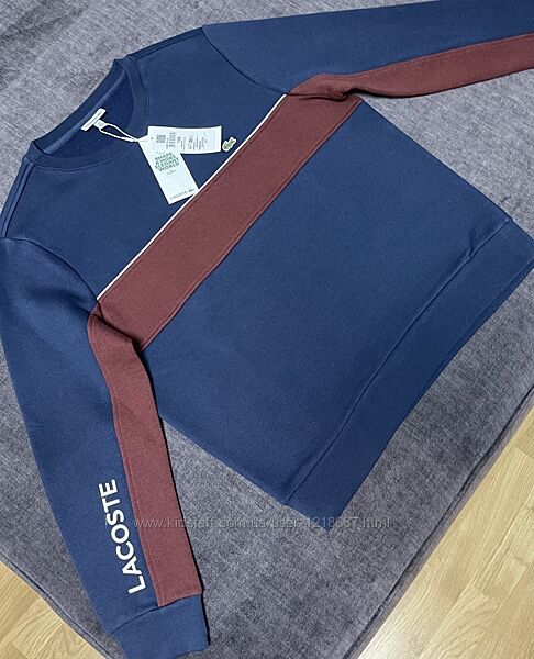 Свитшот - кофта Lacoste новая на подростка 12-14 лет
