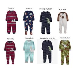 Человечек флисовый слип carters 2т, 3т,4т,5т, 6, 7-10