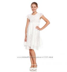 Молочное выпускное платье р. 128 C&A HereThere 