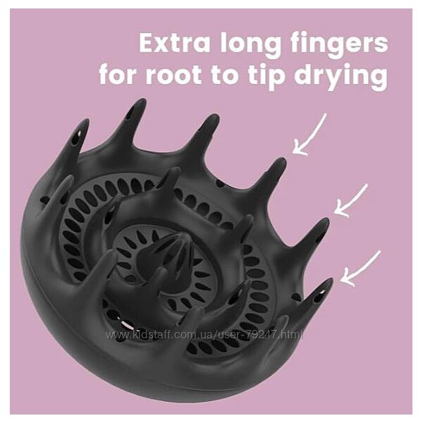 Дифузор Xtava Black Orchid Hair Diffuser