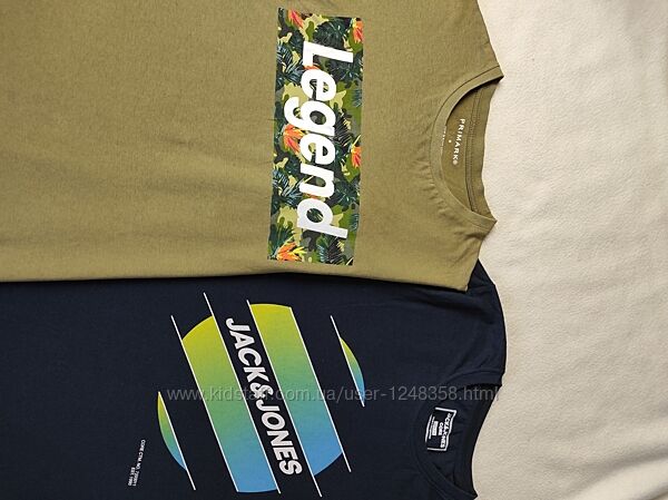 мужская футболка Jack&Jones и Primark Англия р. S