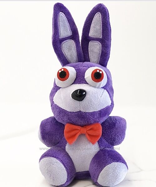 ФНАФ FNAF аниматроніки  мякі іграшки Фреді Фокси Еліот Бонни плюш