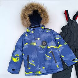 Зимовий термокомбінезон для хлопчика 122 128 термо