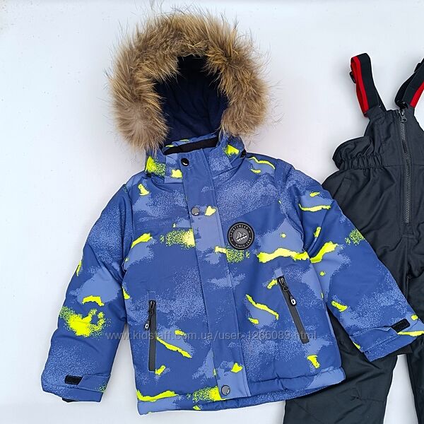 Зимовий термокомбінезон для хлопчика 122 128 термо