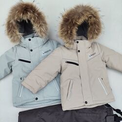 Зимовий термокомбінезон для хлопчика дитячий роздільний