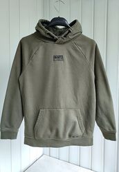 Толстовка хаки с капюшоном George. Детская, на 8-9 лет