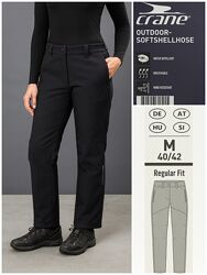 Штани трекінгові чоловічі та жіночі теплі Crane Outdoor Softshell