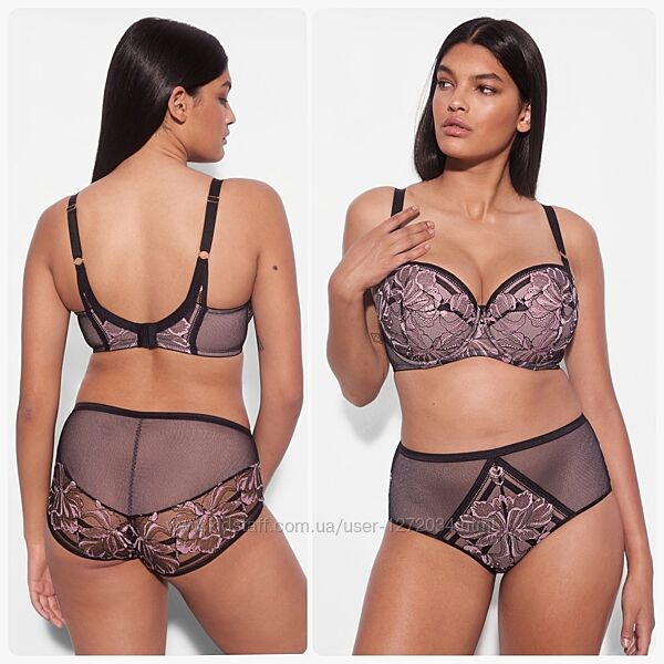 Alles Glossy Iris - вишуканий бюстгальтер, трусики, комплект. Польща