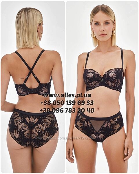 Alles Boudoir - мереживна колекція - бюстгальтер, трусики, комплект. Польща