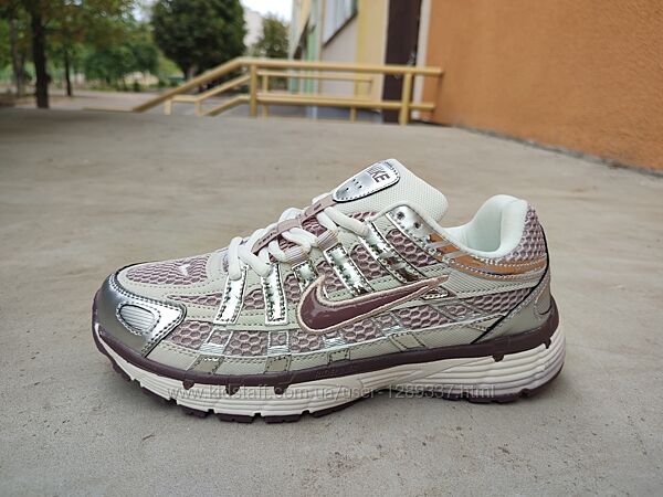 Женские кроссовки Nike P - 6000 Pink Silver женская спортивная обувь Nike