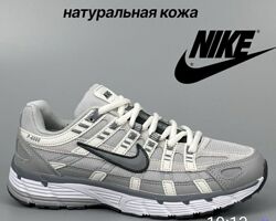 Кросівки чоловічі Nike P- 6000 Grey сірі шкіра сітка