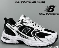 Женские кроссовки New Balance 530 black/white черные с белым 