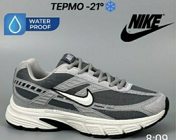 Чоловічі кросівки Nike Initiator Termo Gore-Tex Waterproof Grey White термо