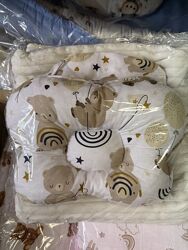 Набір 3в1 ковдра  подушка  простирадло