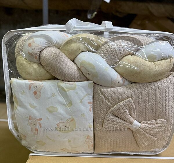 повний комплект постільної білизни 8 ел. Коса ТМ Ведмедик