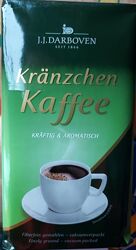 Кава мелена Kranzchen Kaffee,  500 г J. J. Darboven. Німеччина 