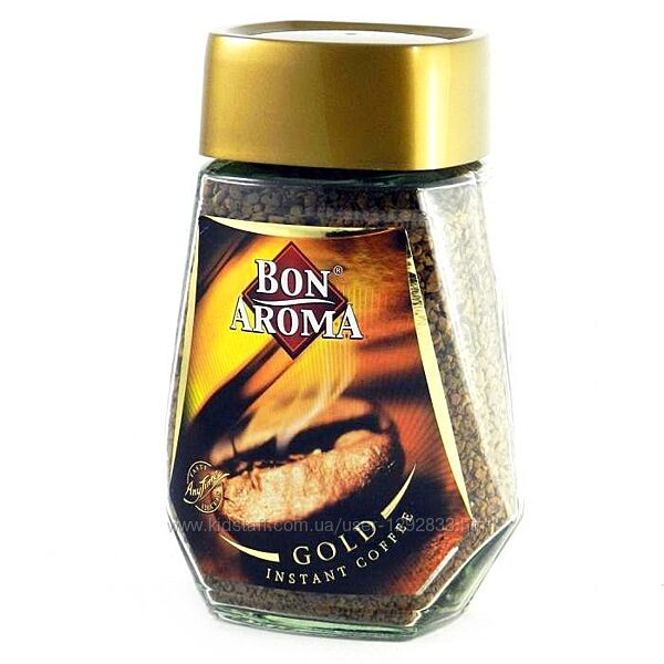 Кава розчинна Bon Aroma Gold, 200 г ,