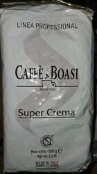 Кава в зернах Boasi Super Crema 1кг Італія  100 Робуста