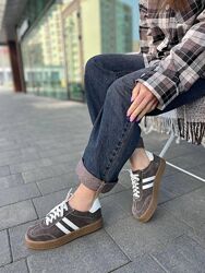 Кеды женские Tamei св. шоколад замша натуральная размер 36-41 2710-10-32 5804