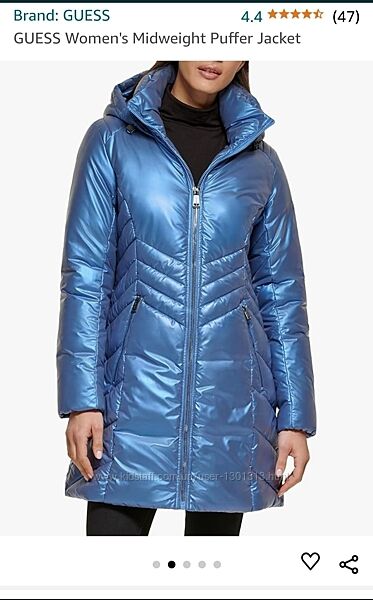 Теплая куртка пальто GUESS Размер M и L Оригинал Гесс