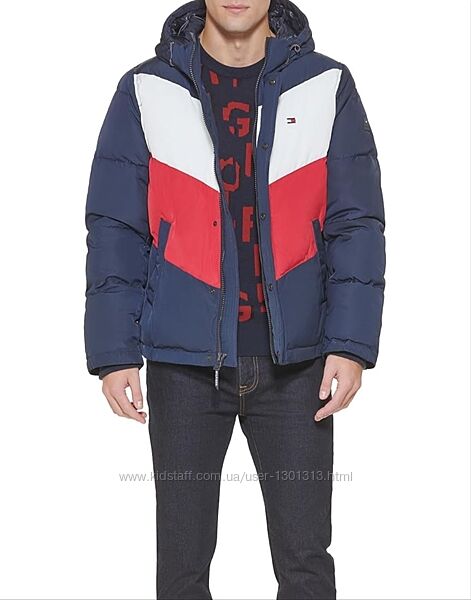 Куртка пуховик Tommy Hilfiger Размер L Оригинал Томми Хилфигер 