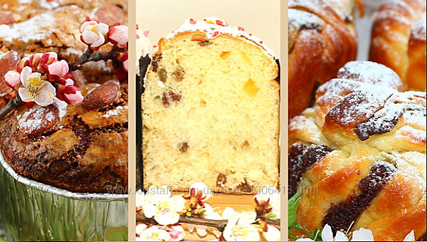 Большой сборник Панеттоне, коломба, краффин на закваске Мила Анпилогова