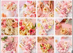 Marshmallow. Цветы из маршмеллоу. Тариф 2 Полный пакет Екатерина Завирюха