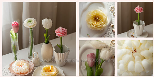 Свечи-цветы. Тариф Два модуля Ольга Жилякова