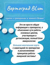 Вертоград Blum. Группа о препаратах и немного больше Юлия Блюм
