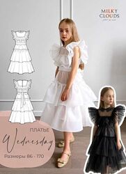 Ольга Степанова Платье Wednesday выкройки 2024