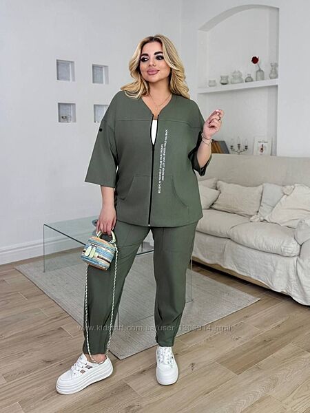  Костюм -двійка  з льону 