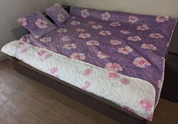 Комплект покривало з двома подушками