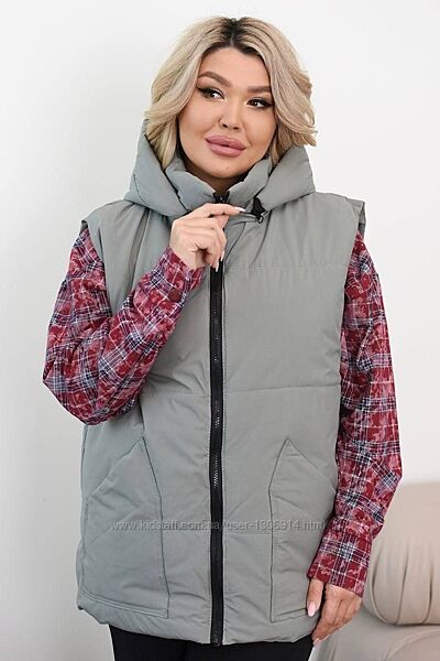 Жилетка  утеплена силіконом 