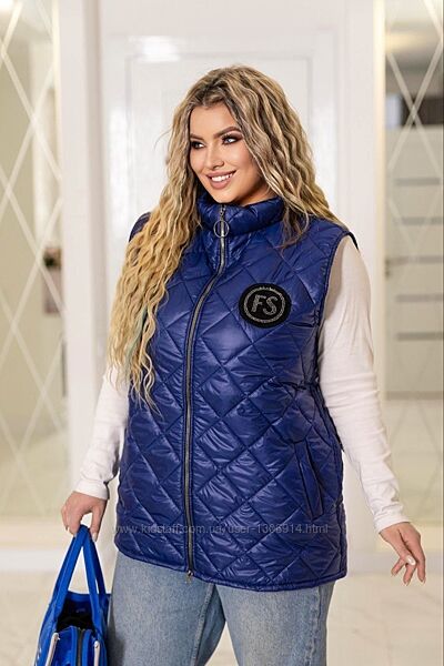 Жилетка стьобана  на синтепоні