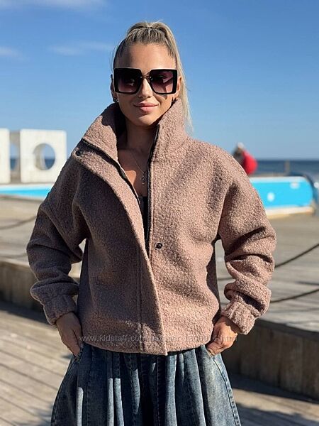 Стильний бомбер   букле