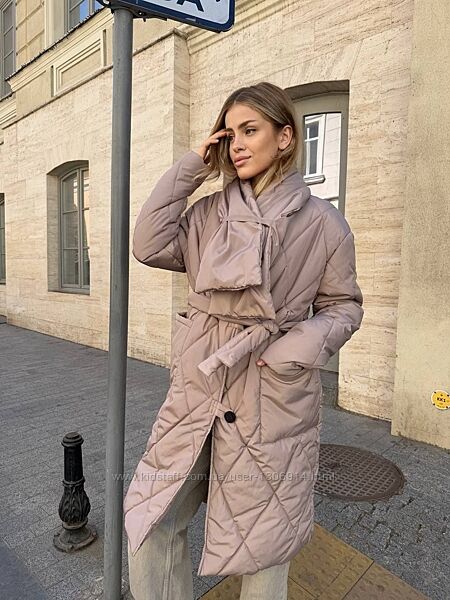 Пуховик з наповнювачем лебединий еко-пух