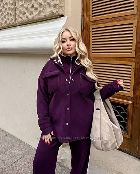  Вельветова сорочка на хутрі. 